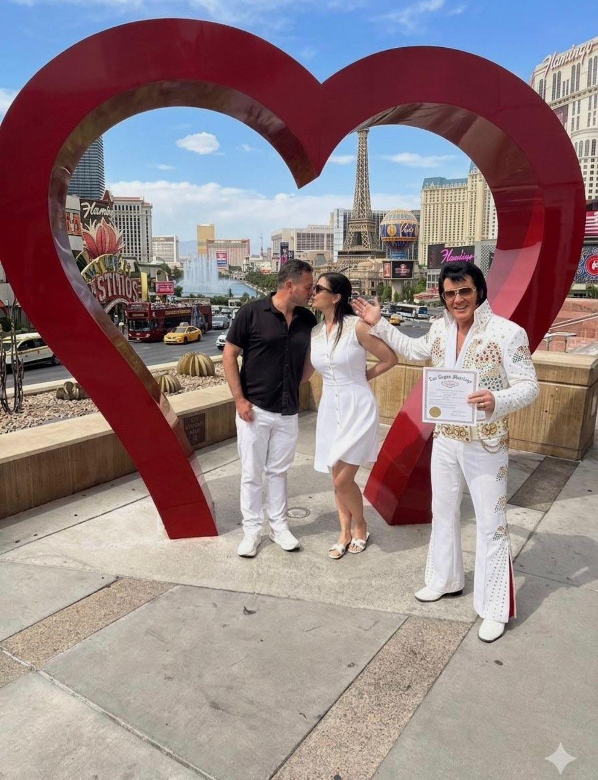 Faby and Chris in Las Vegas